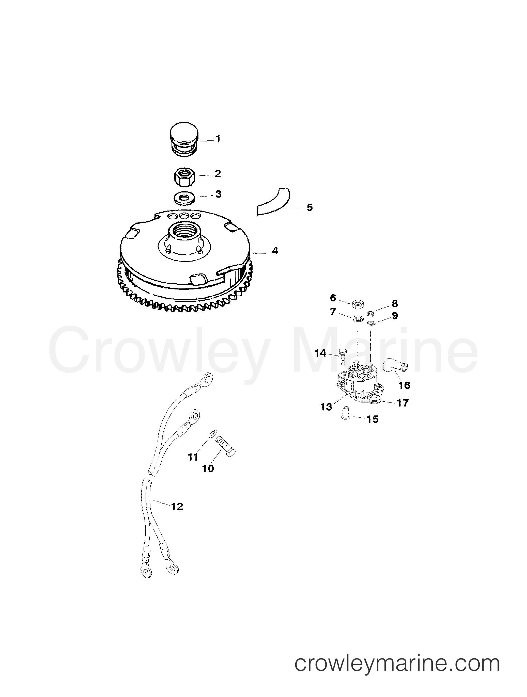 1998 Outboard 120 - H120412UT [ELPT] - IGNITION COMPONENTS