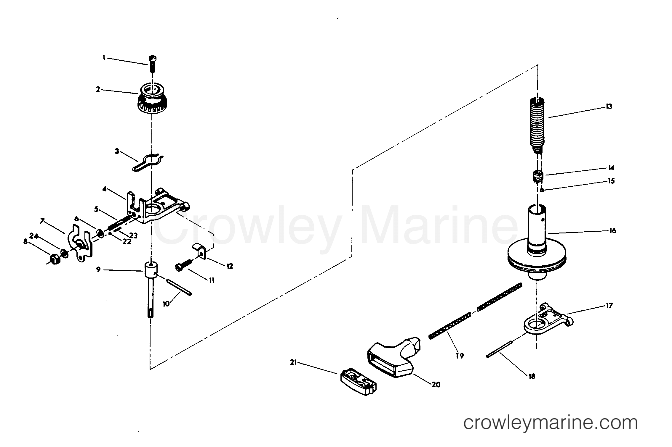 1979 Outboard 8 - H0082H79K - STARTER