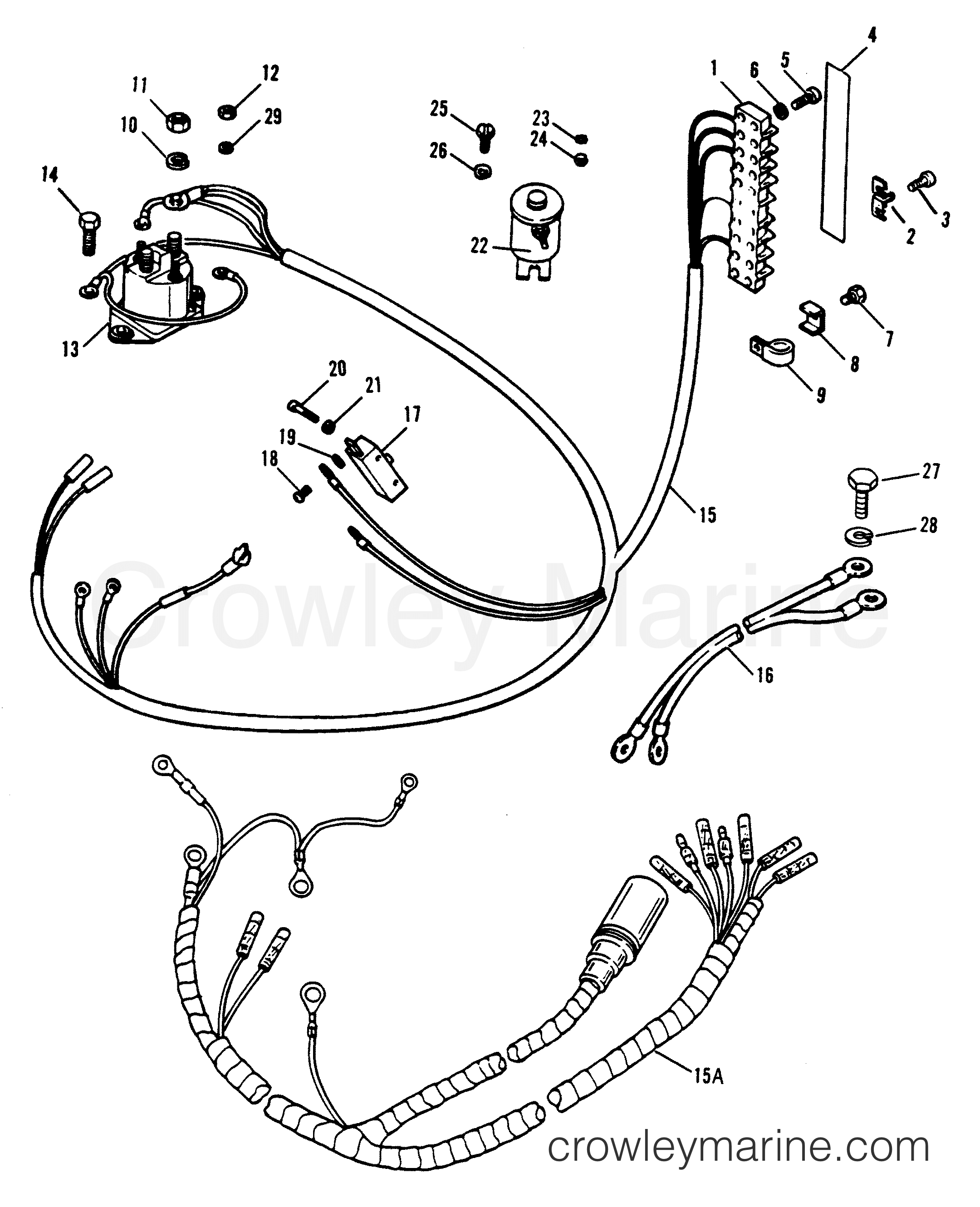 1994 Outboard 40 - H040312PD [EL] - ELECTRICAL COMPONENTS