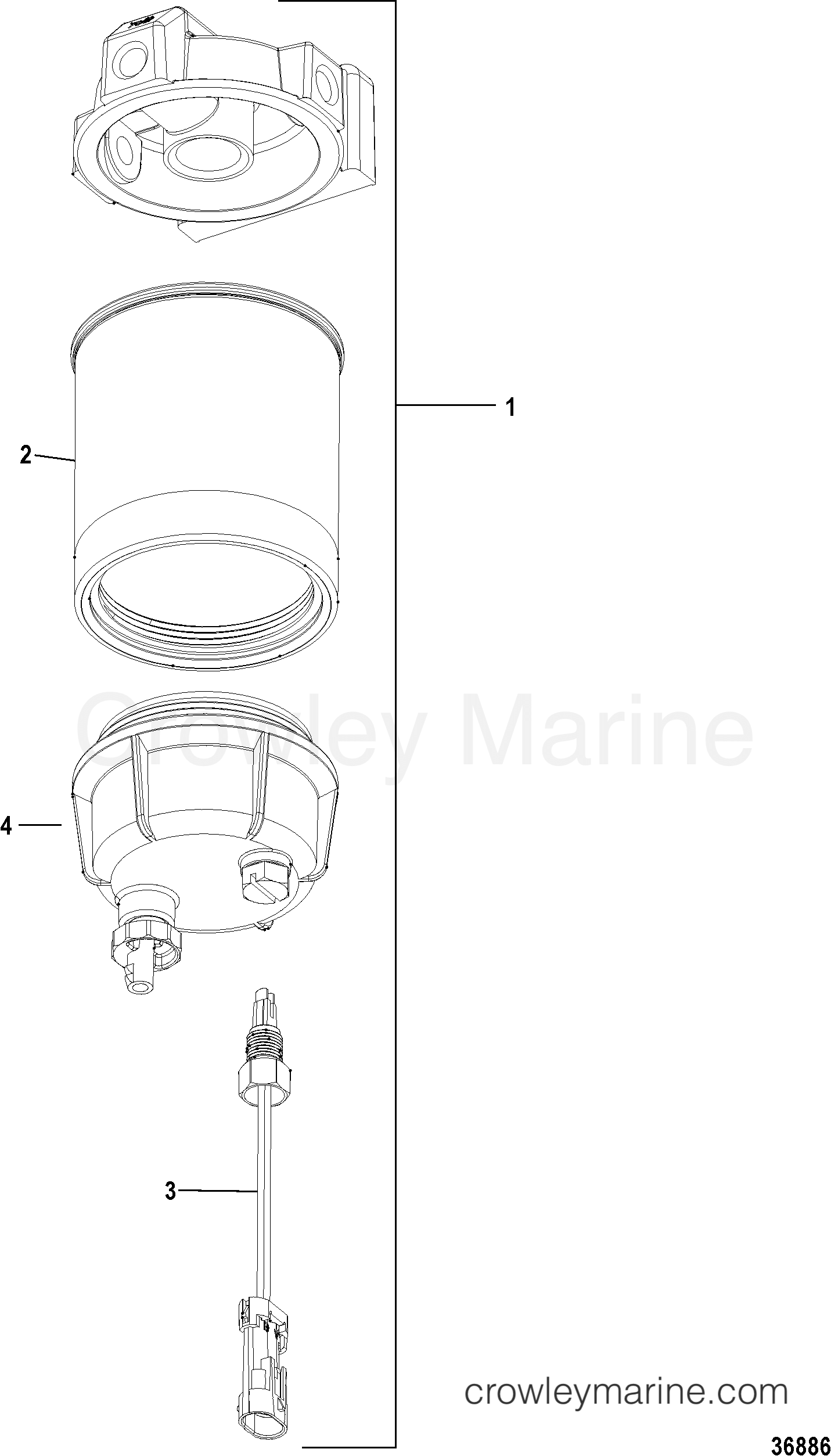 Serial Range Outboard 350SCi Verado - 1B716557 & Up - ACCESSORIES