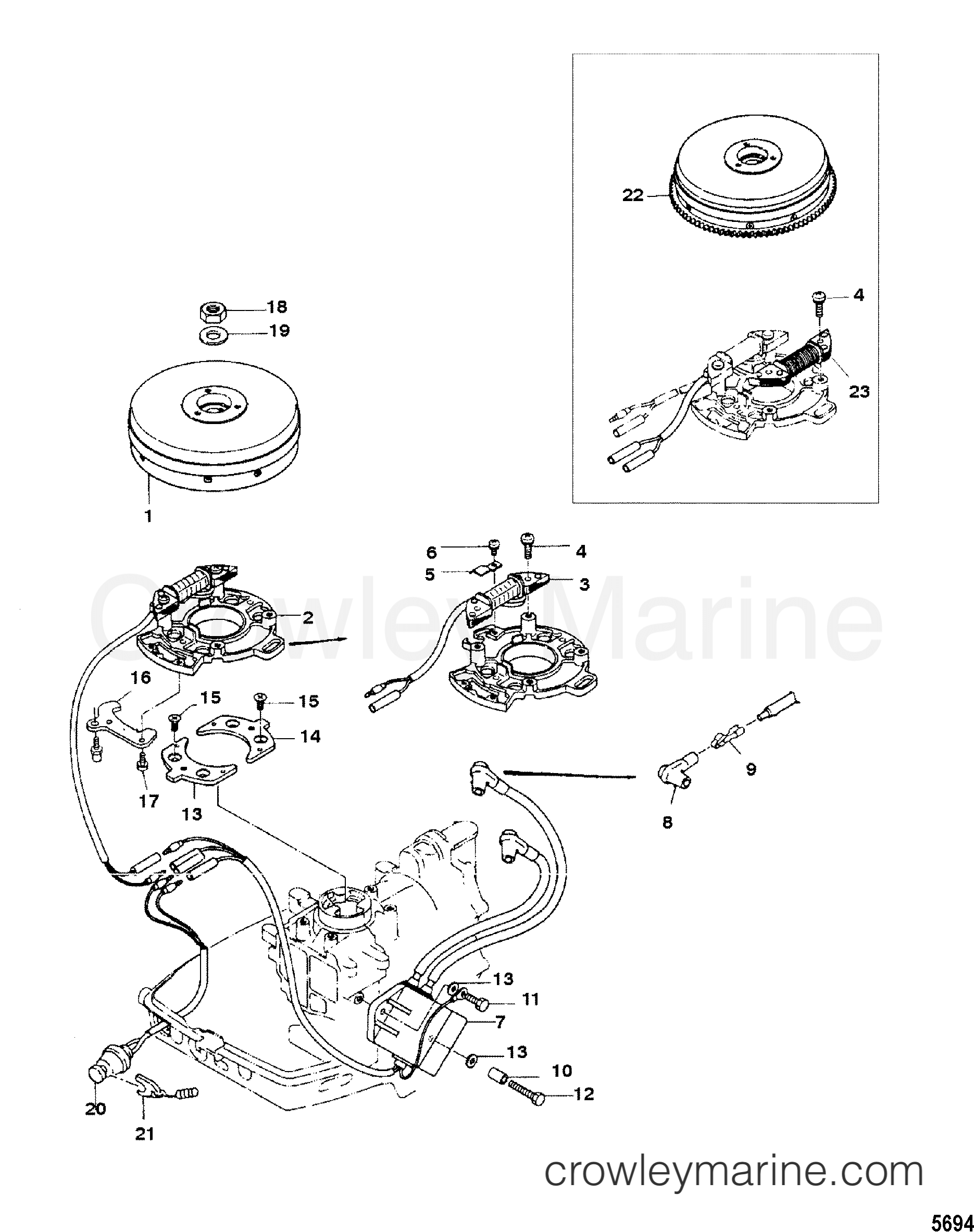 2003 Outboard 6 [M] - 7006201MK - ELECTRICAL COMPONENTS