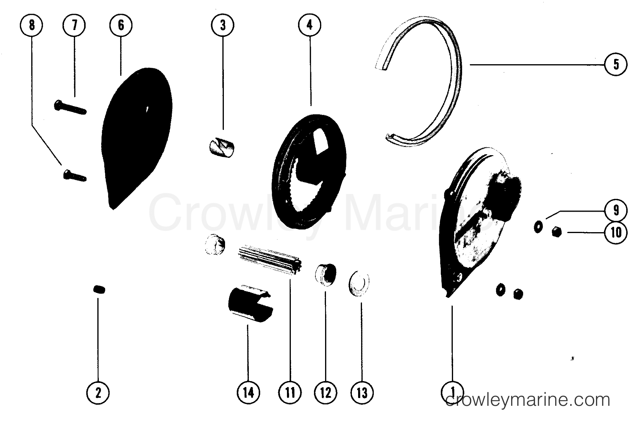 ROTARY RIDEGUIDE CABLE ASSEMBLY B Various Years Rigging Power