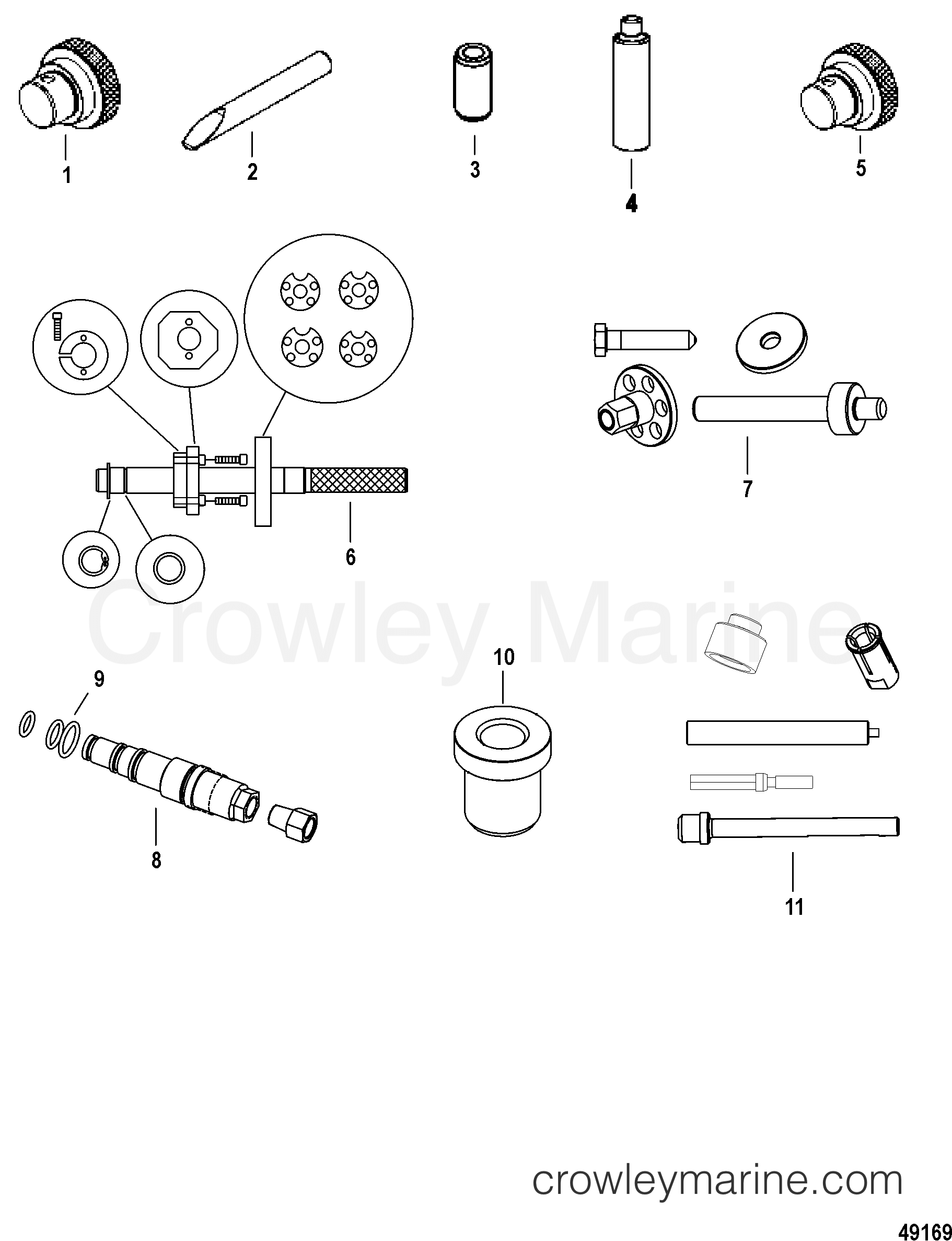 Serial Range Outboard 150 (4-Stroke) - 1B905505 & Up - TOOLS