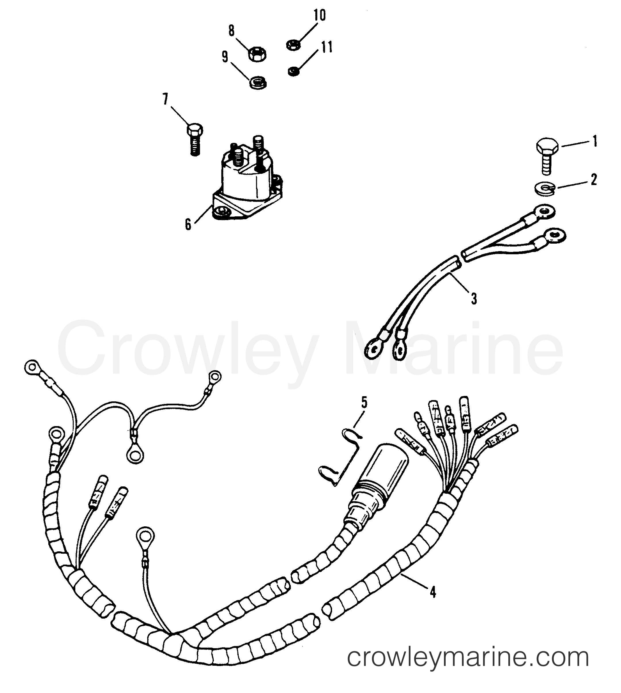 1995 Outboard 40 - H040312RD [EL] - ELECTRICAL COMPONENTS
