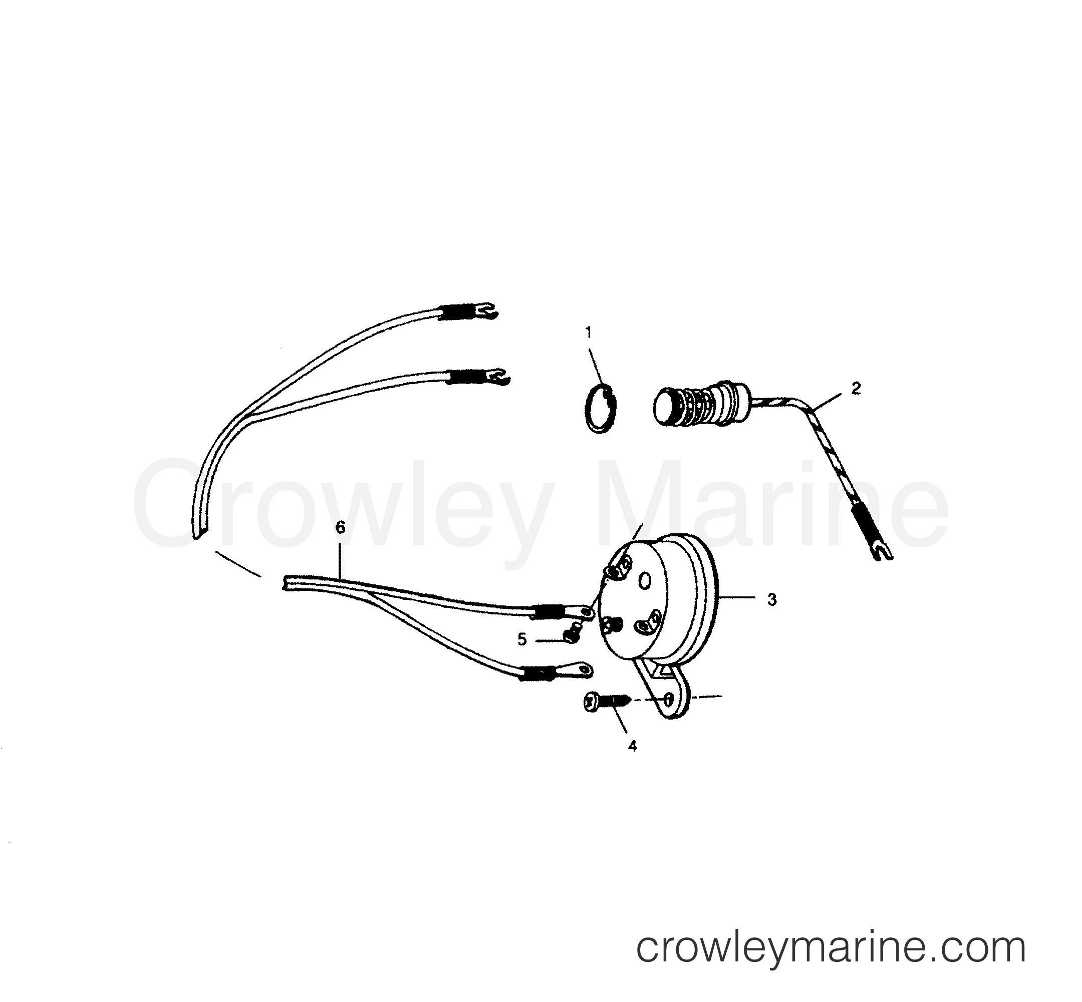 1991 Outboard 50 - 507A91A [Force] - OVERHEAT BUZZER