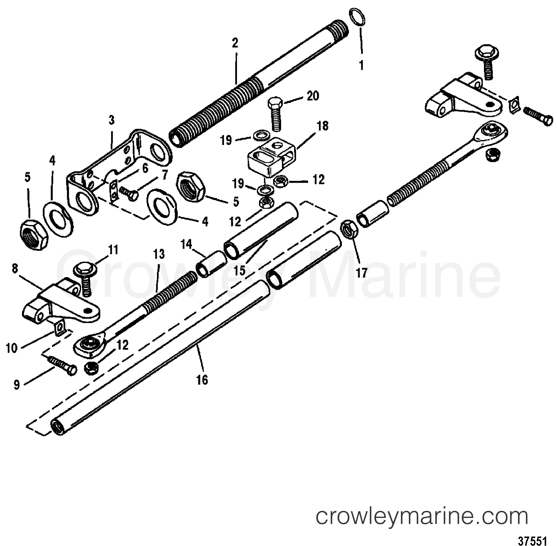 1997 Outboard 150MG [L EFI] - 7150413FD - ACCESSORIES