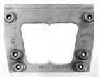 Transom (Cast) fixture with hardened drill Guides
