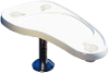 Kidney Shape Boat Table