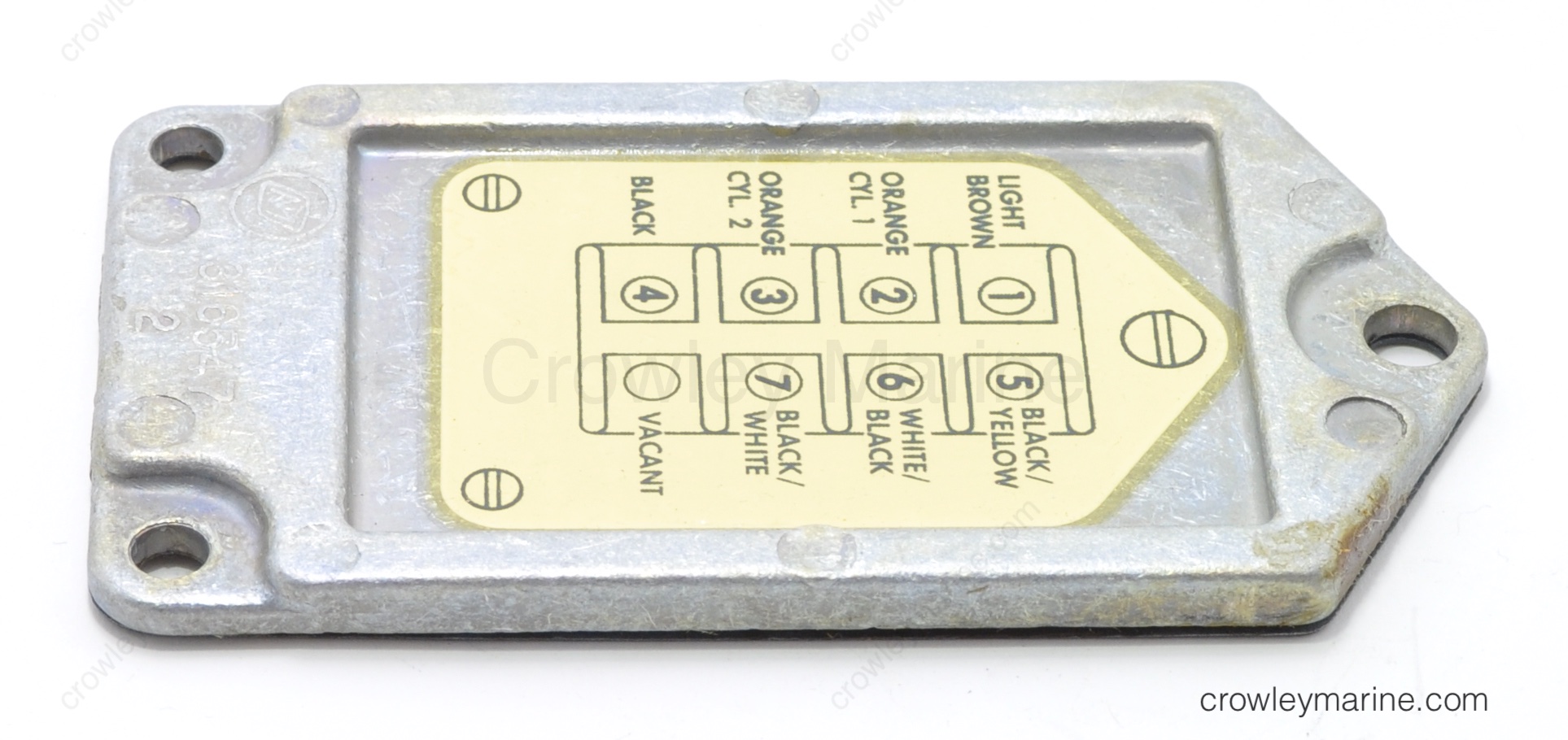 0387657 COVER & TRANSFER ASSY. Evinrude & Johnson, OMC Crowley Marine
