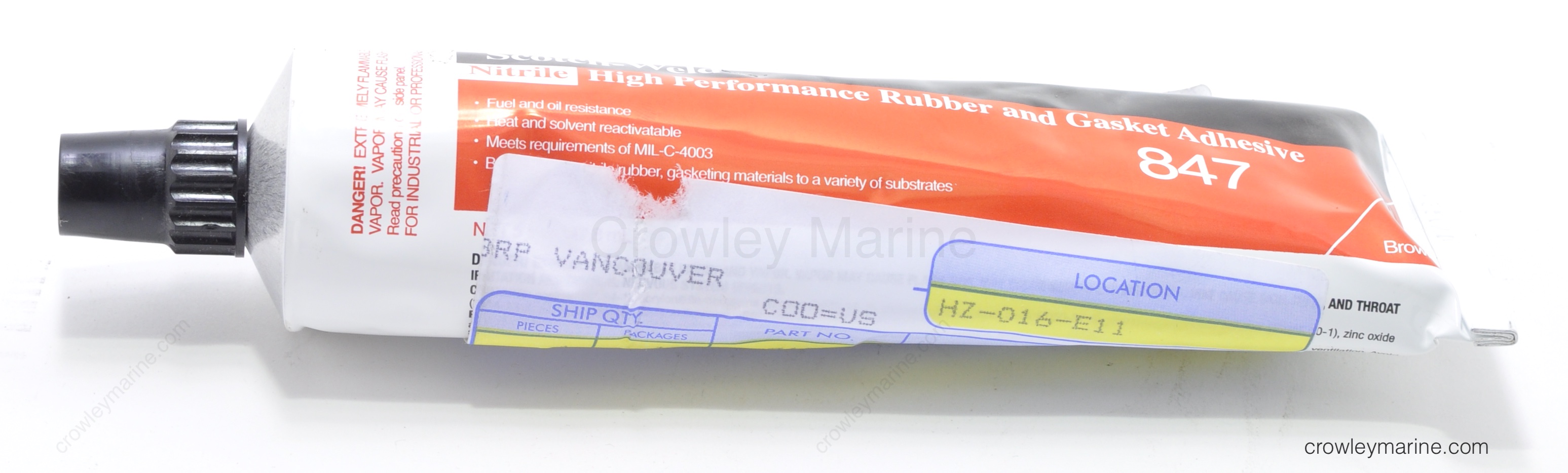 0776964 FL *ADHESIVE(847) Evinrude & Johnson, OMC Crowley Marine