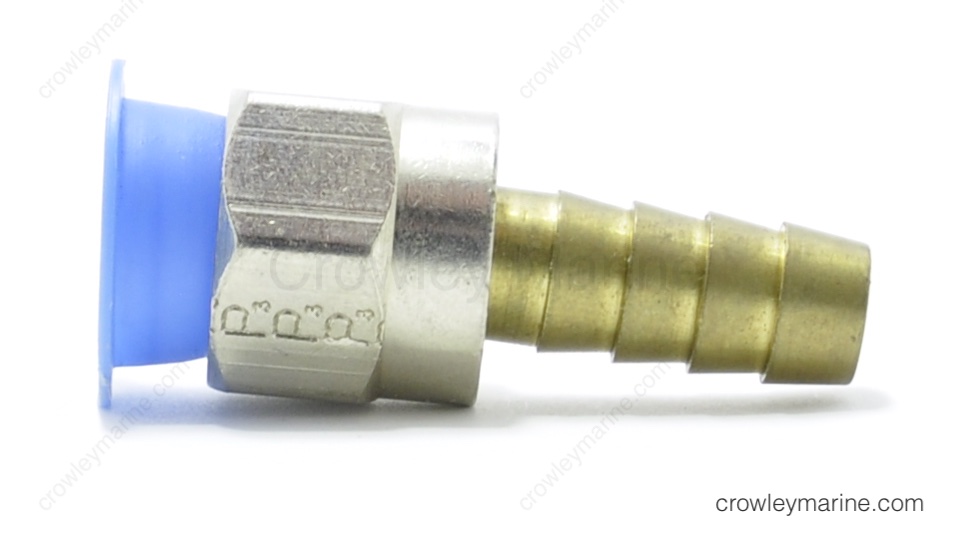 0911502 CONNECTOR, Fuel hose Evinrude & Johnson, OMC Crowley Marine