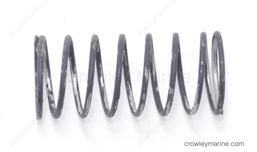 Poppet Relief Valve Compression Spring (Black)