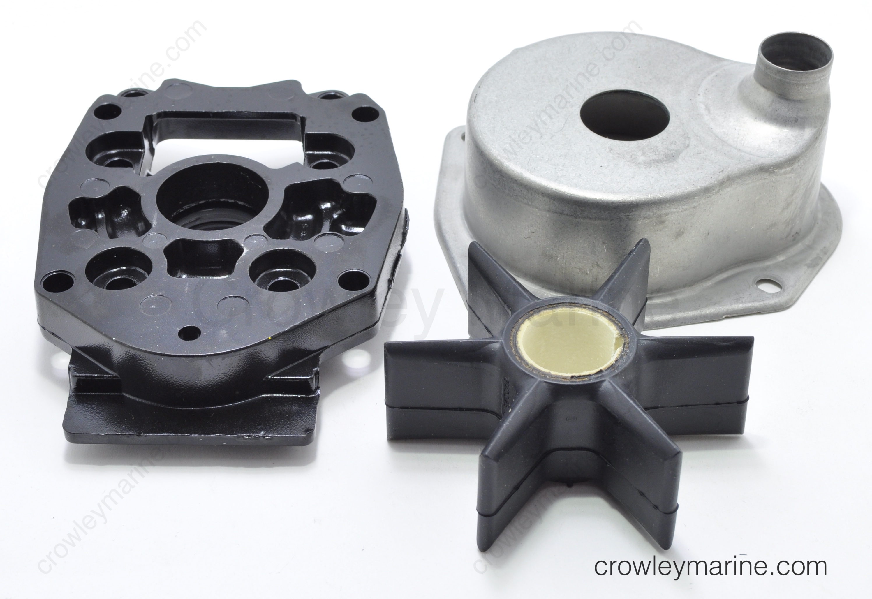 WATER PUMP & SPARK PLUGS MERCURY QUICKSILVER 4643024A7 43024A7 45 50 4