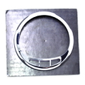 (85 mm) Chrome Bezel, Installed on Gauge