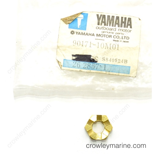 9017110M0100 Castle Nut Yamaha Motors Crowley Marine