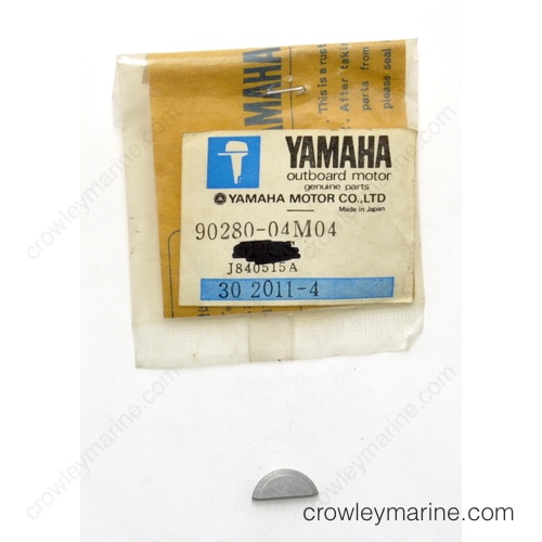 9028004M0400 Driveshaft Woodruff Key Yamaha Motors Crowley Marine
