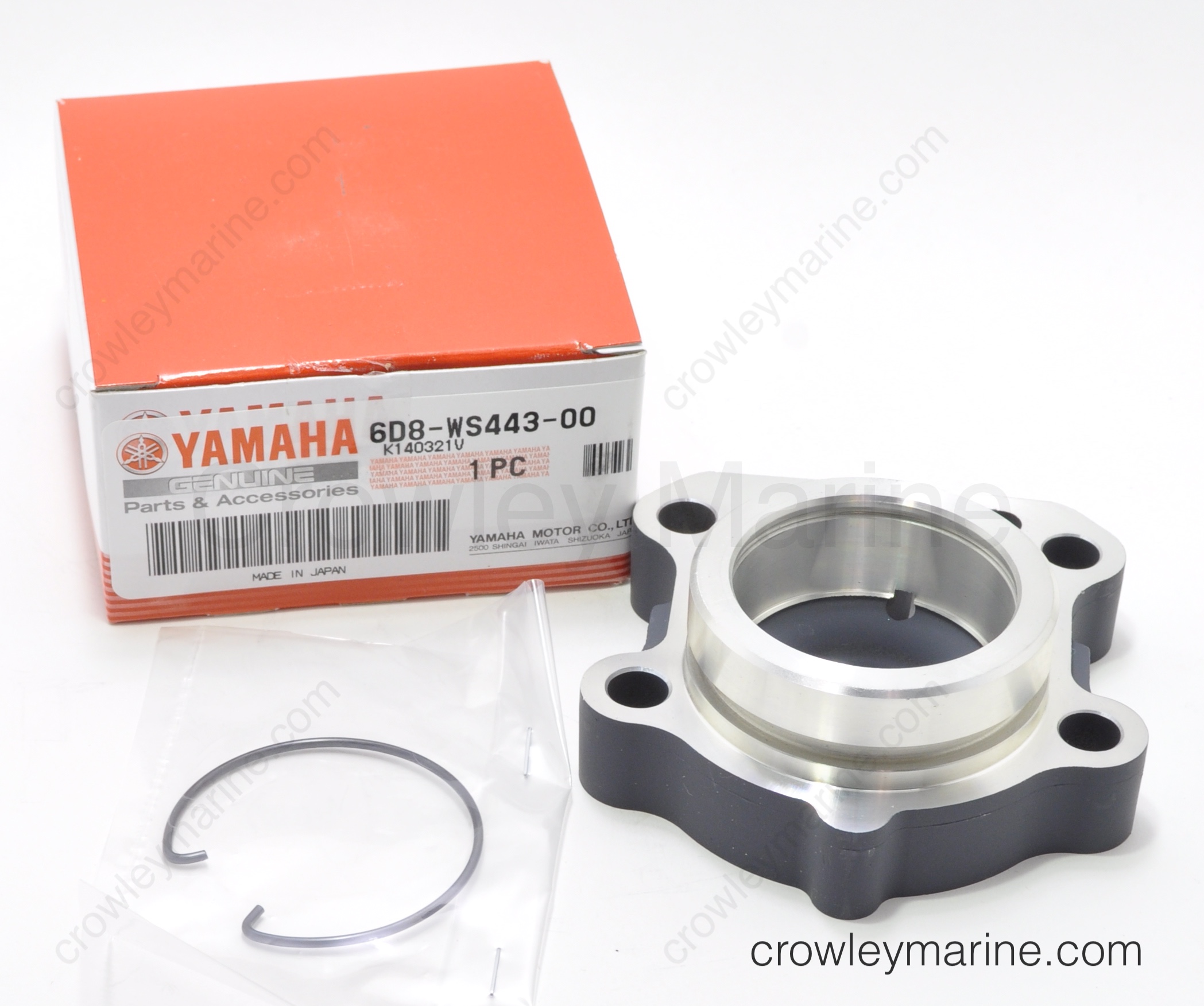 6D8WS4430000 Water Pump Housing Yamaha Motors Crowley Marine