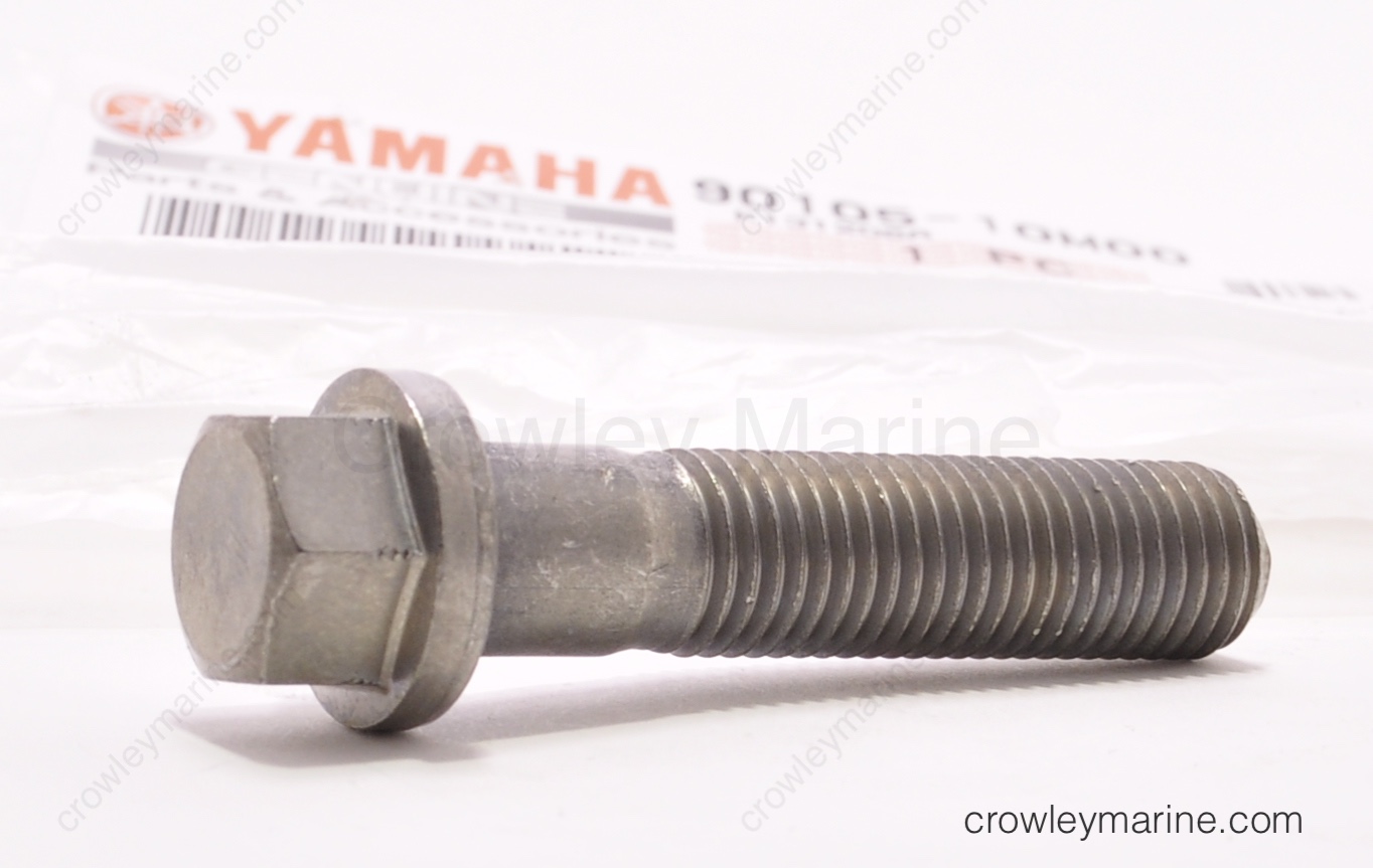 Yamaha 90105-12N54-00 Bolt Flange; 9010512N5400 Made by Yamaha