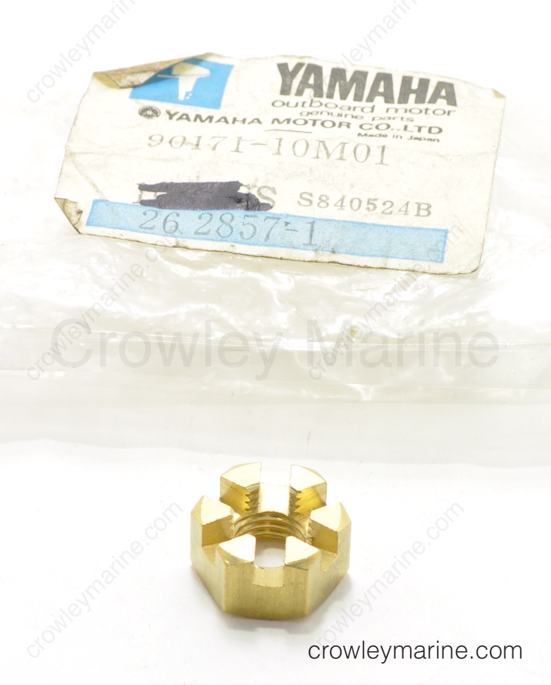 9017110M0100 Castle Nut Yamaha Motors Crowley Marine