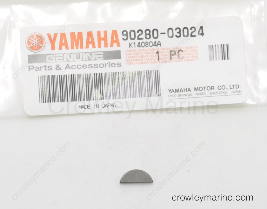902800302400 Woodruff Key Yamaha Marine Crowley Marine