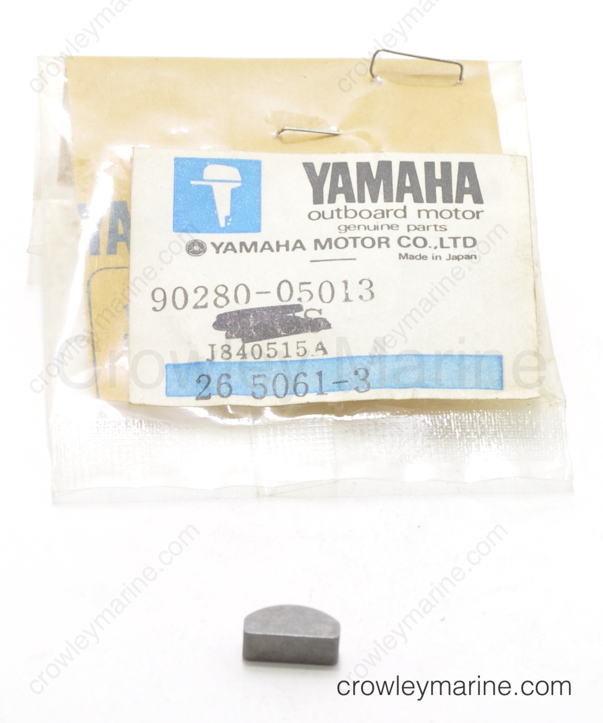 902800501300 Woodruff Key Yamaha Motors Crowley Marine