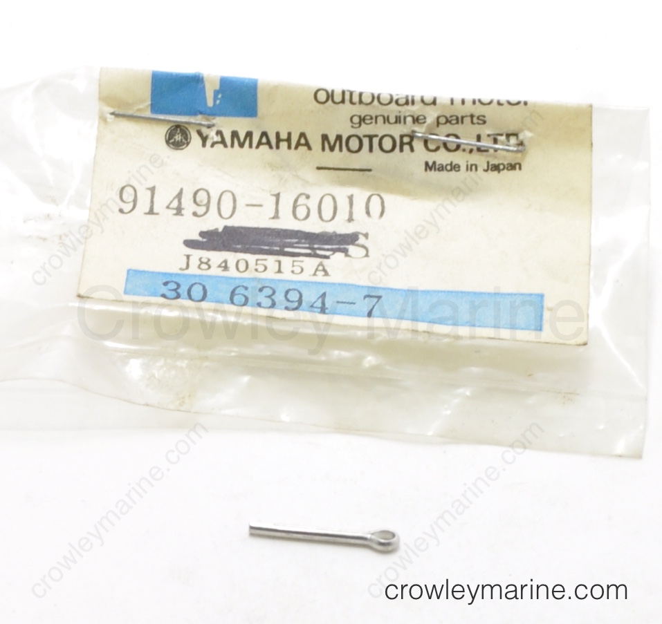 914901601000 Cotter Pin Yamaha Motors Crowley Marine