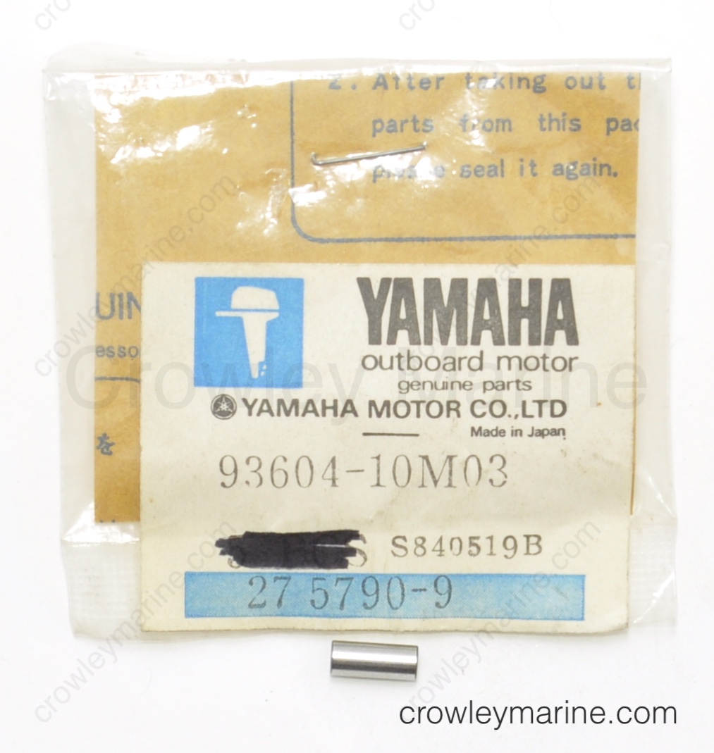 Genuine OEM Yamaha Dowel Pins – 93604-10011-00 – Qty 2 – New Old Stock