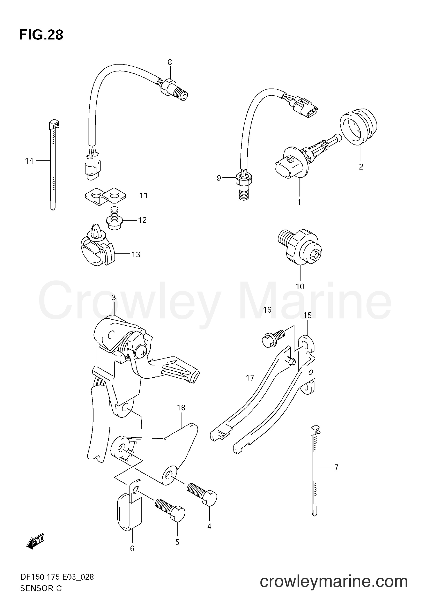 2006 Four-Stroke Outboard 150 - DF150 - SENSOR