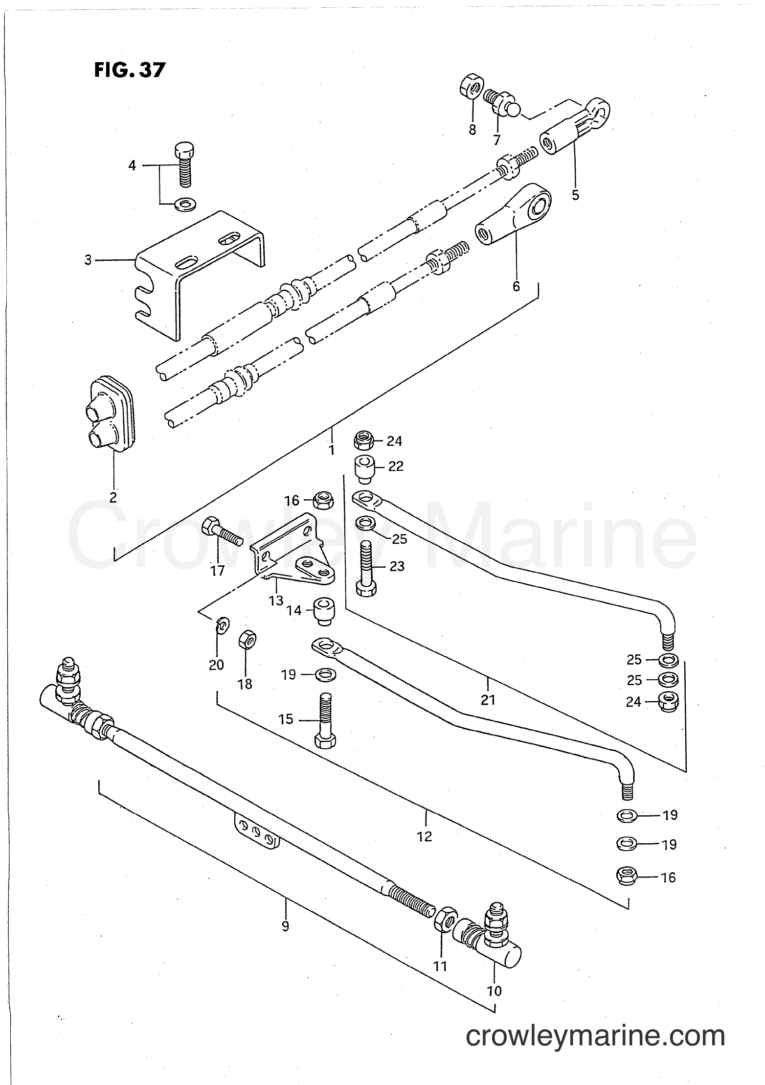 Suzuki Marine PU40 - OPTIONAL : REMO-CON PARTS