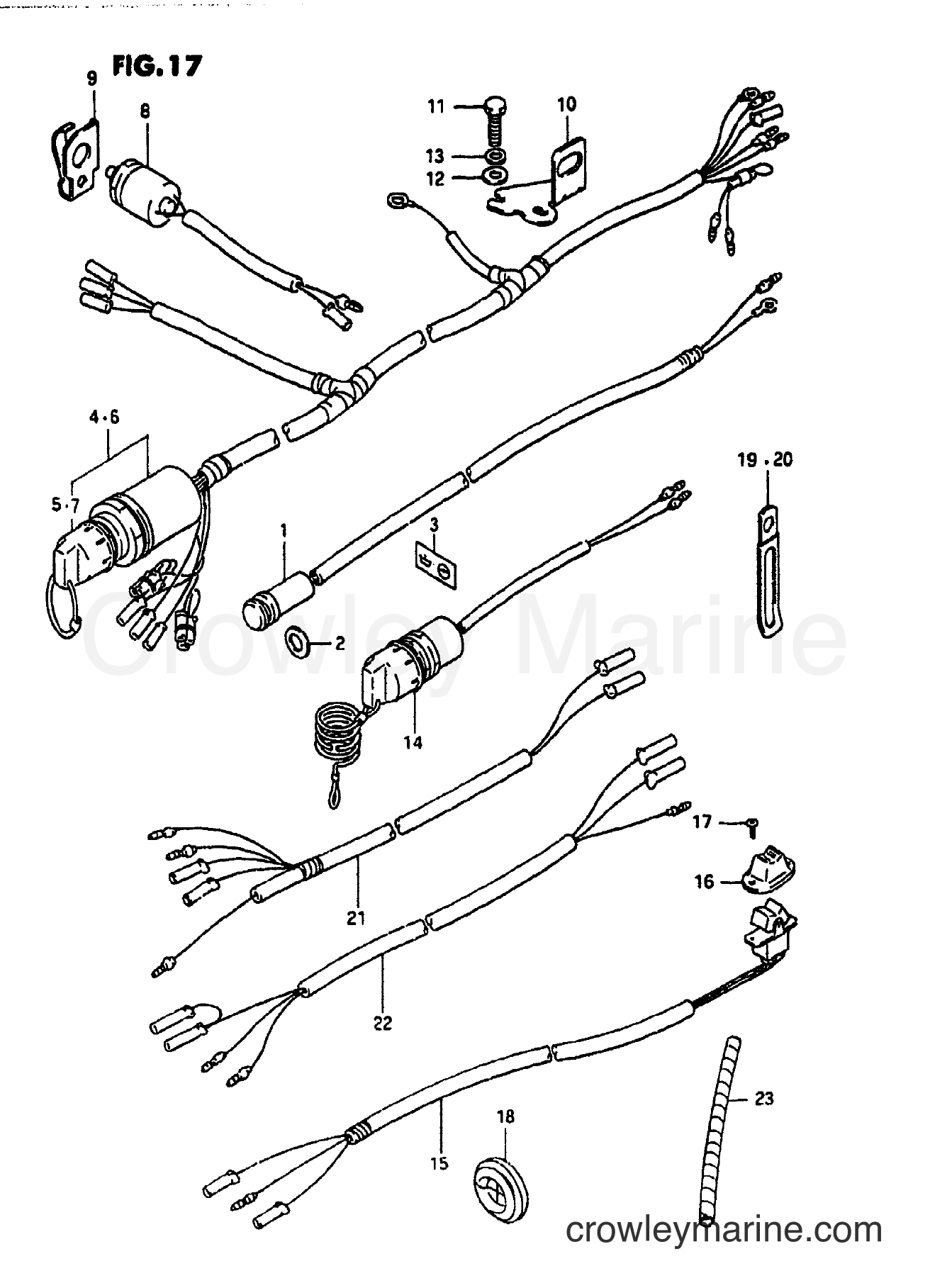 Suzuki Marine DT55 - ELECTRICAL (DT55HTC)