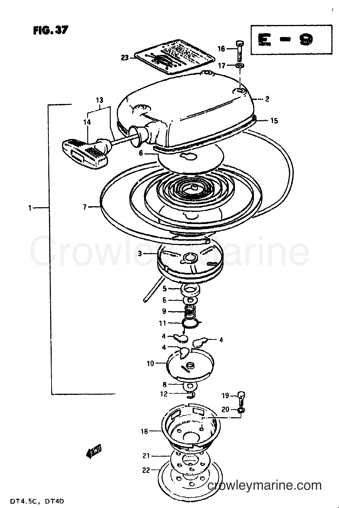Suzuki Marine DT4 - STARTER
