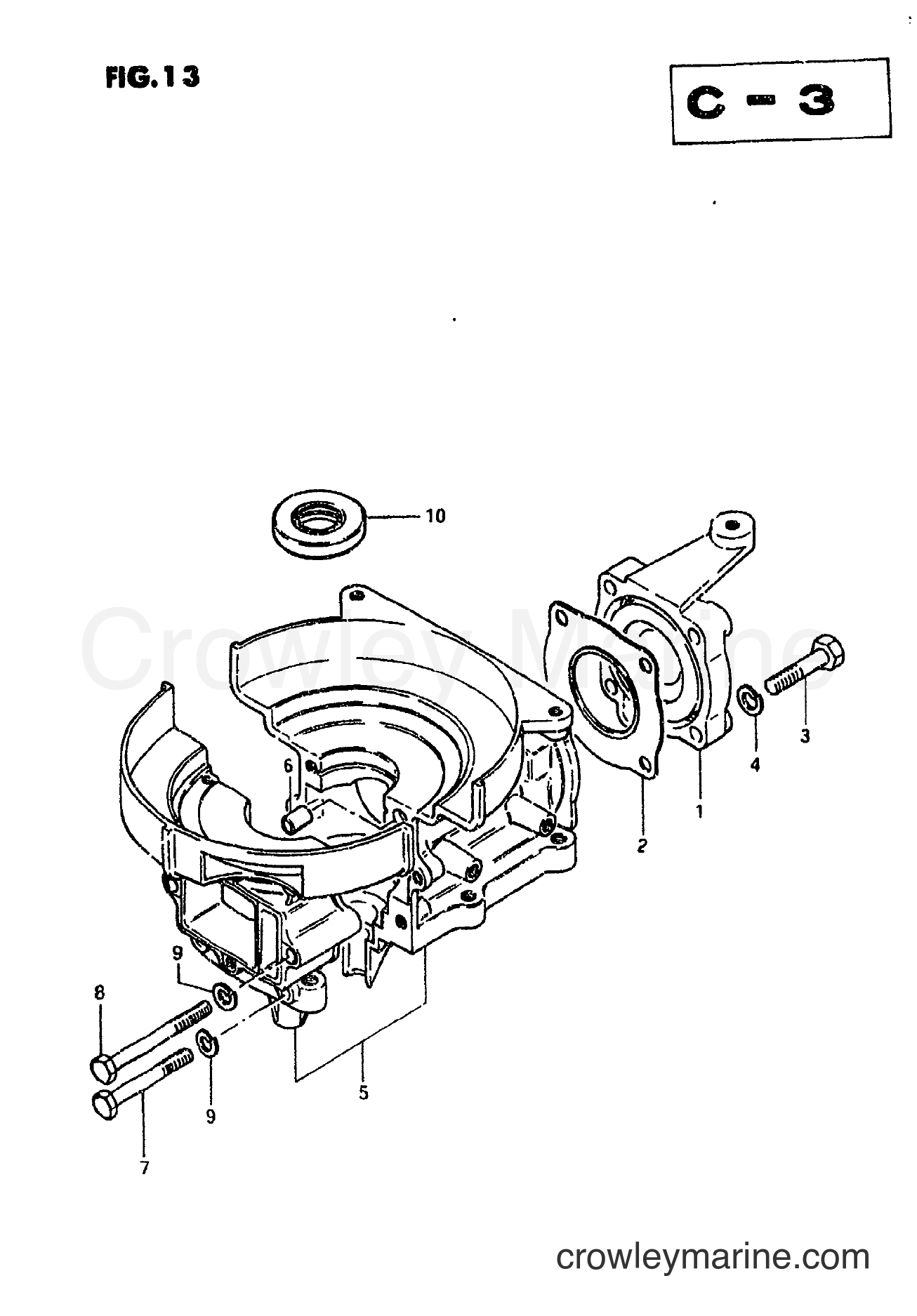 Suzuki Marine DT7.5 - CYLINDER