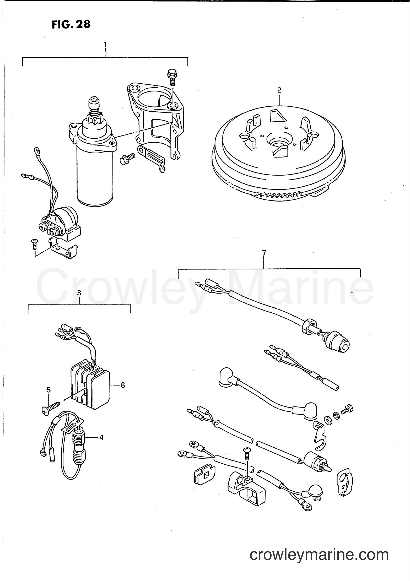 Suzuki Marine DT15C - OPT : ELECTRICAL (1)
