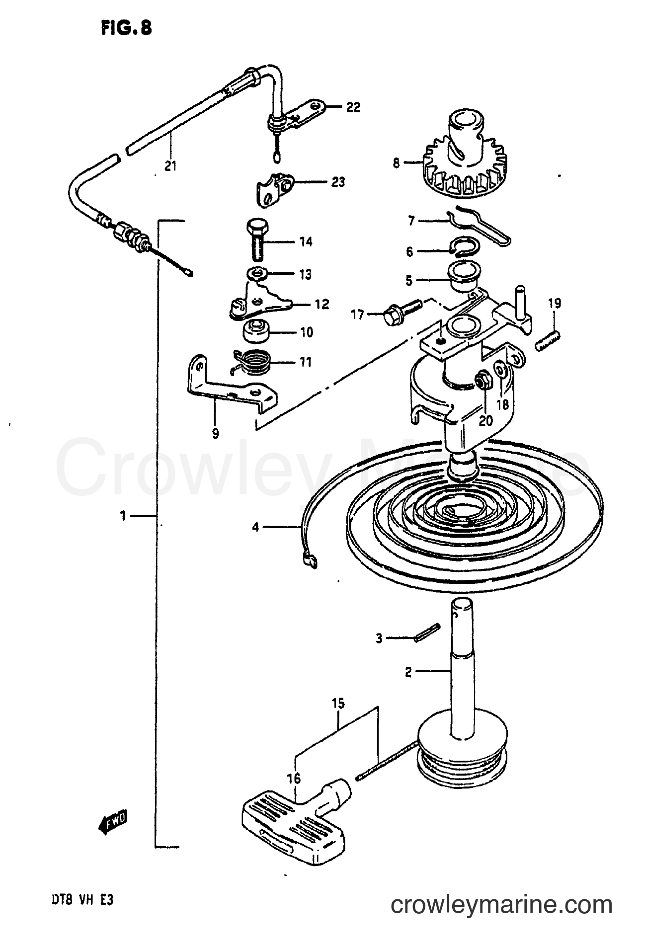 Suzuki Marine DT8 - STARTER