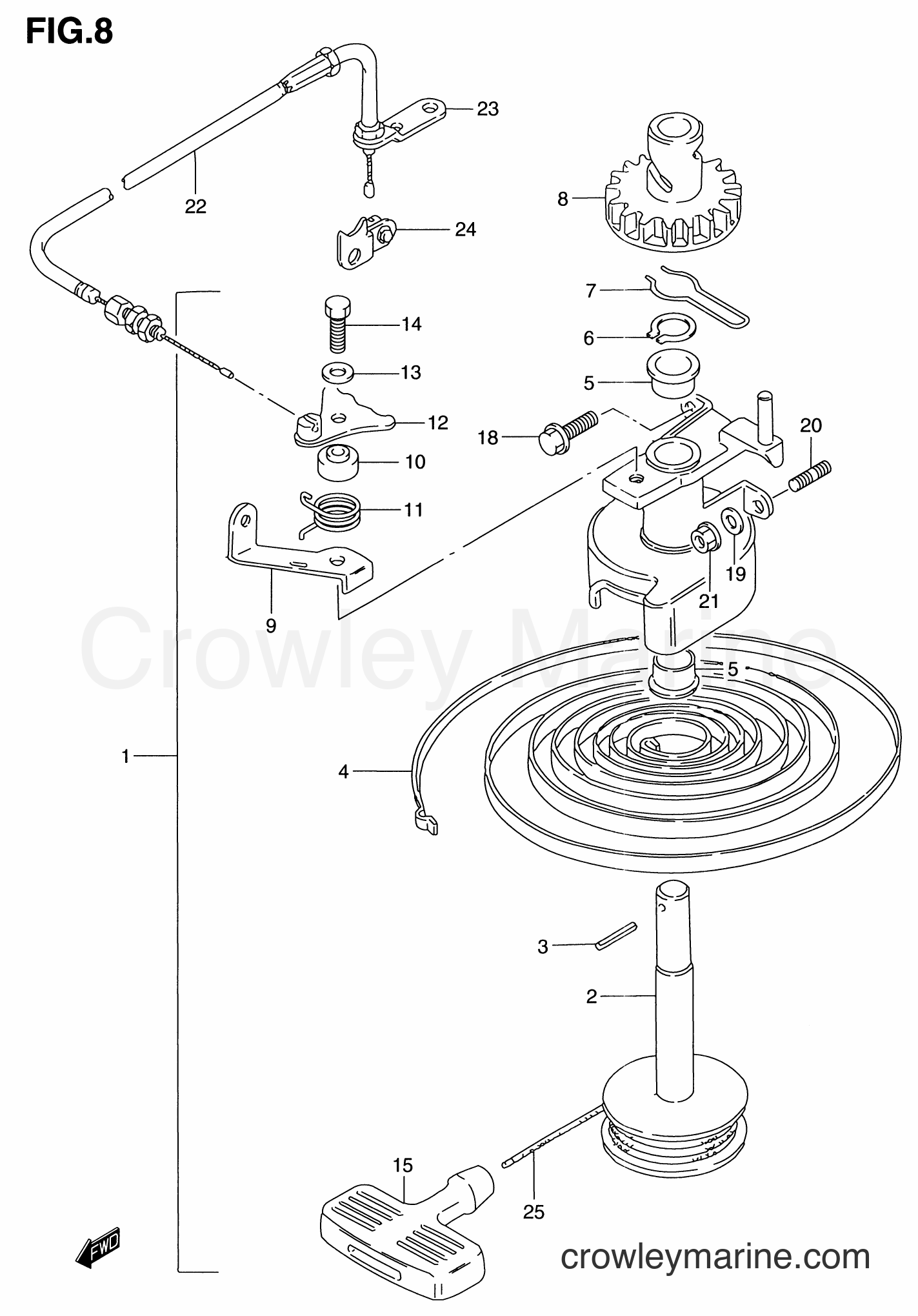 Suzuki Marine DT6 - STARTER