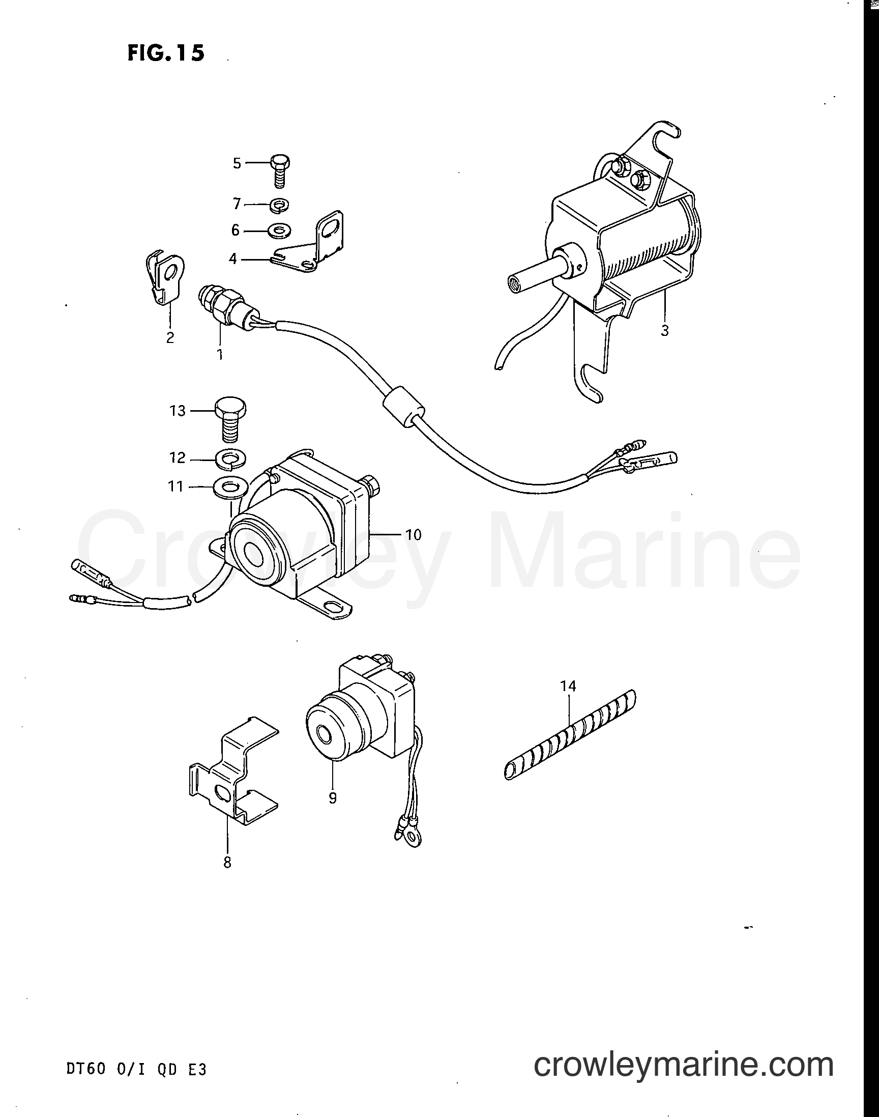 Suzuki Marine DT60 - ELECTRICAL (2)