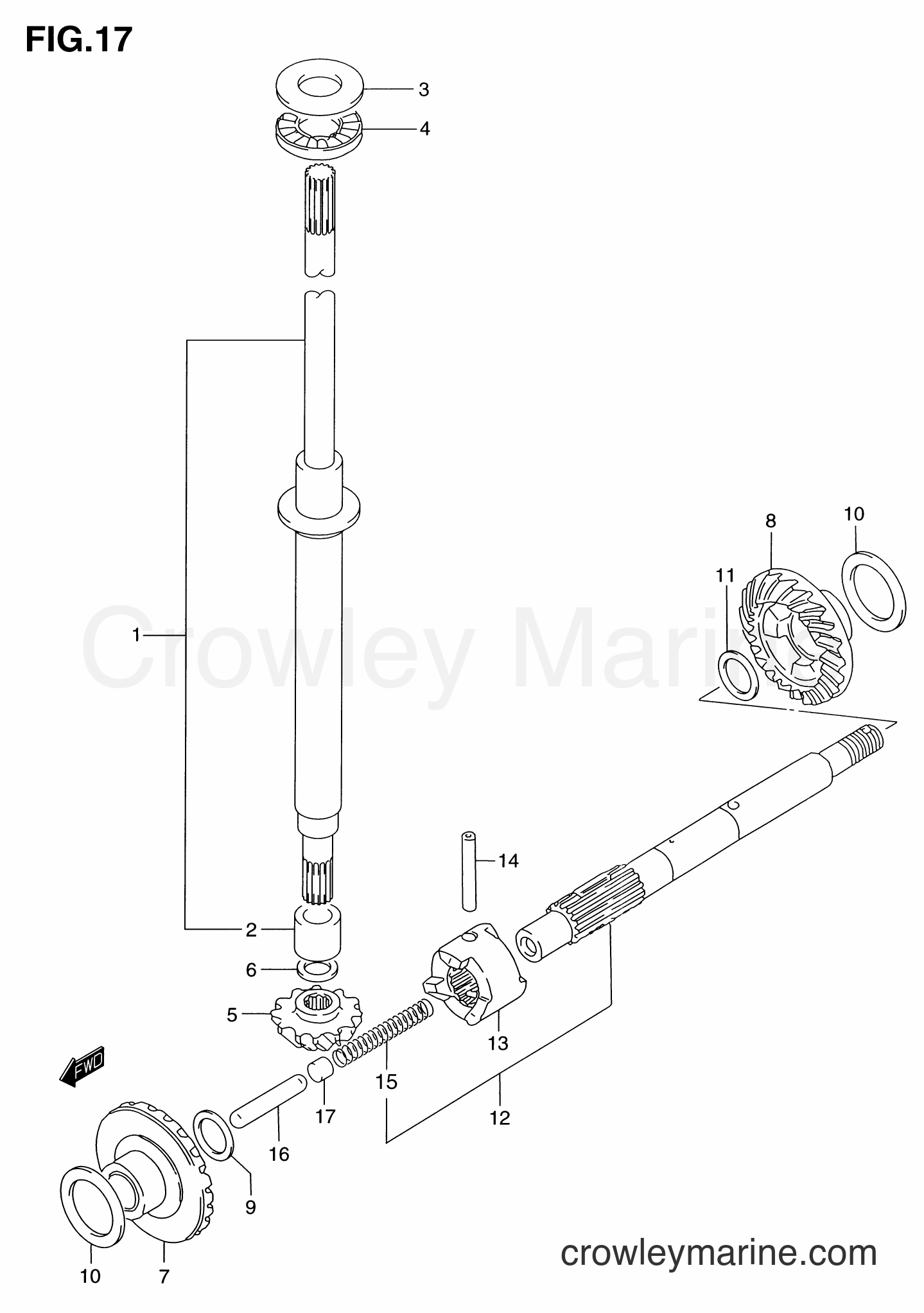 Suzuki Marine DT6 - TRANSMISSION