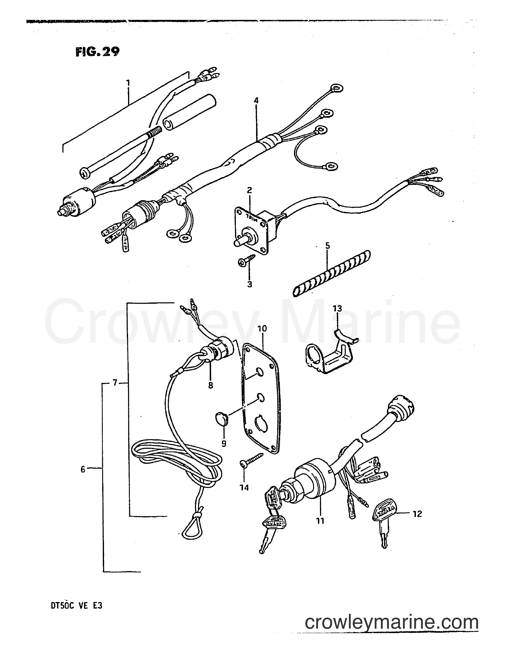Suzuki Marine DT50 - OPT : ELECTRICAL (2)