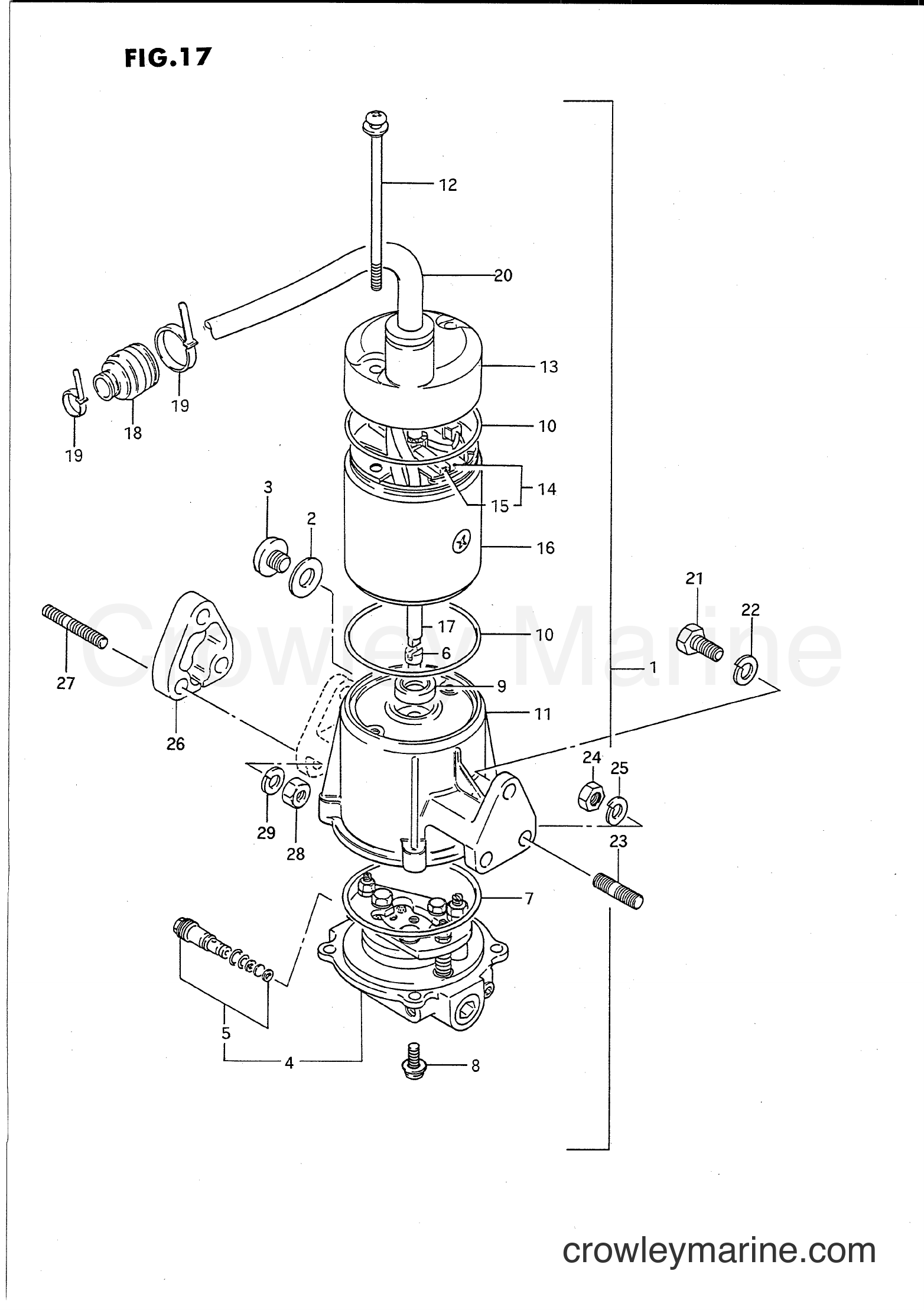 Suzuki Marine PU85 - POWER UNIT (MODEL:89)