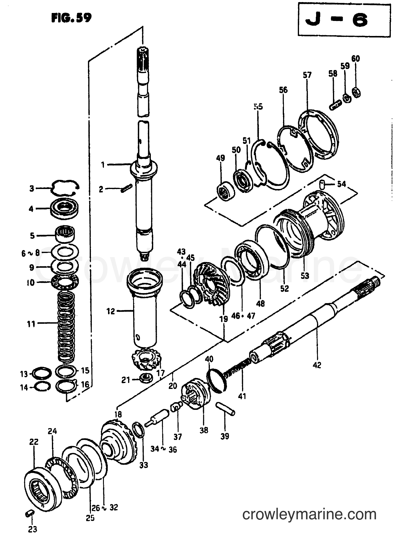 Suzuki Marine DT65 - TRANSMISSION