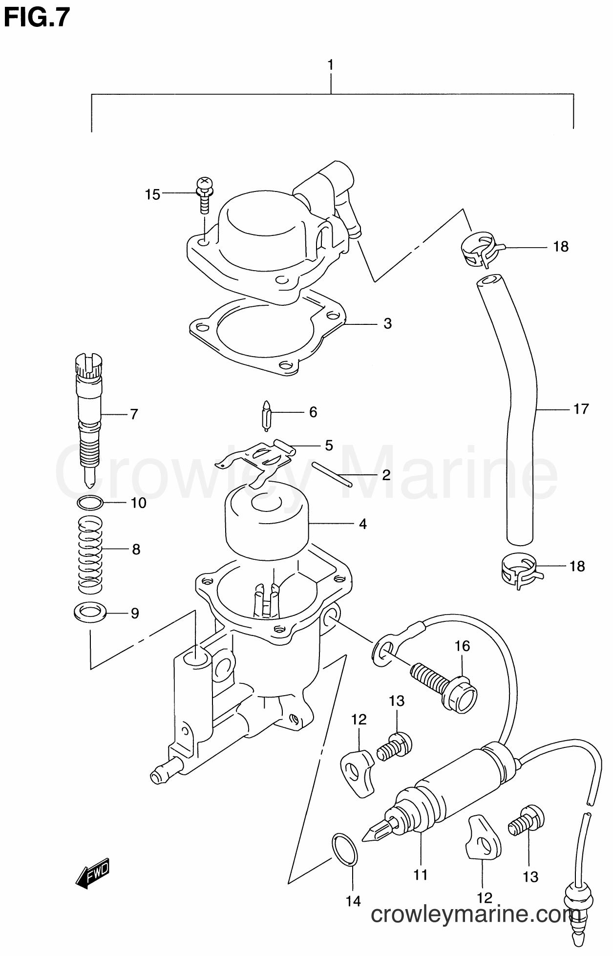 Suzuki Marine DT90 - VALVE STARTER