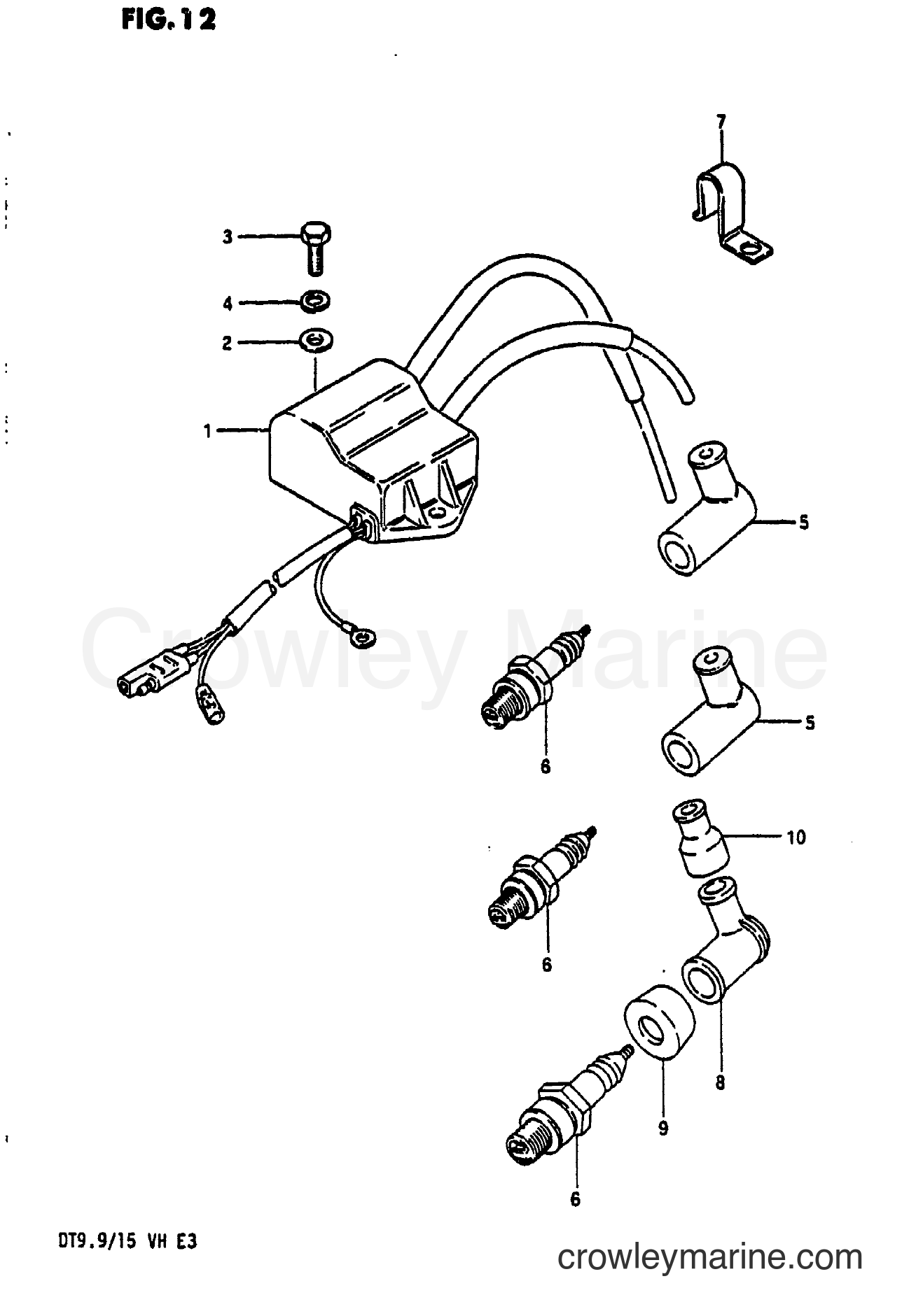 Suzuki Marine DT15 - IGNITION