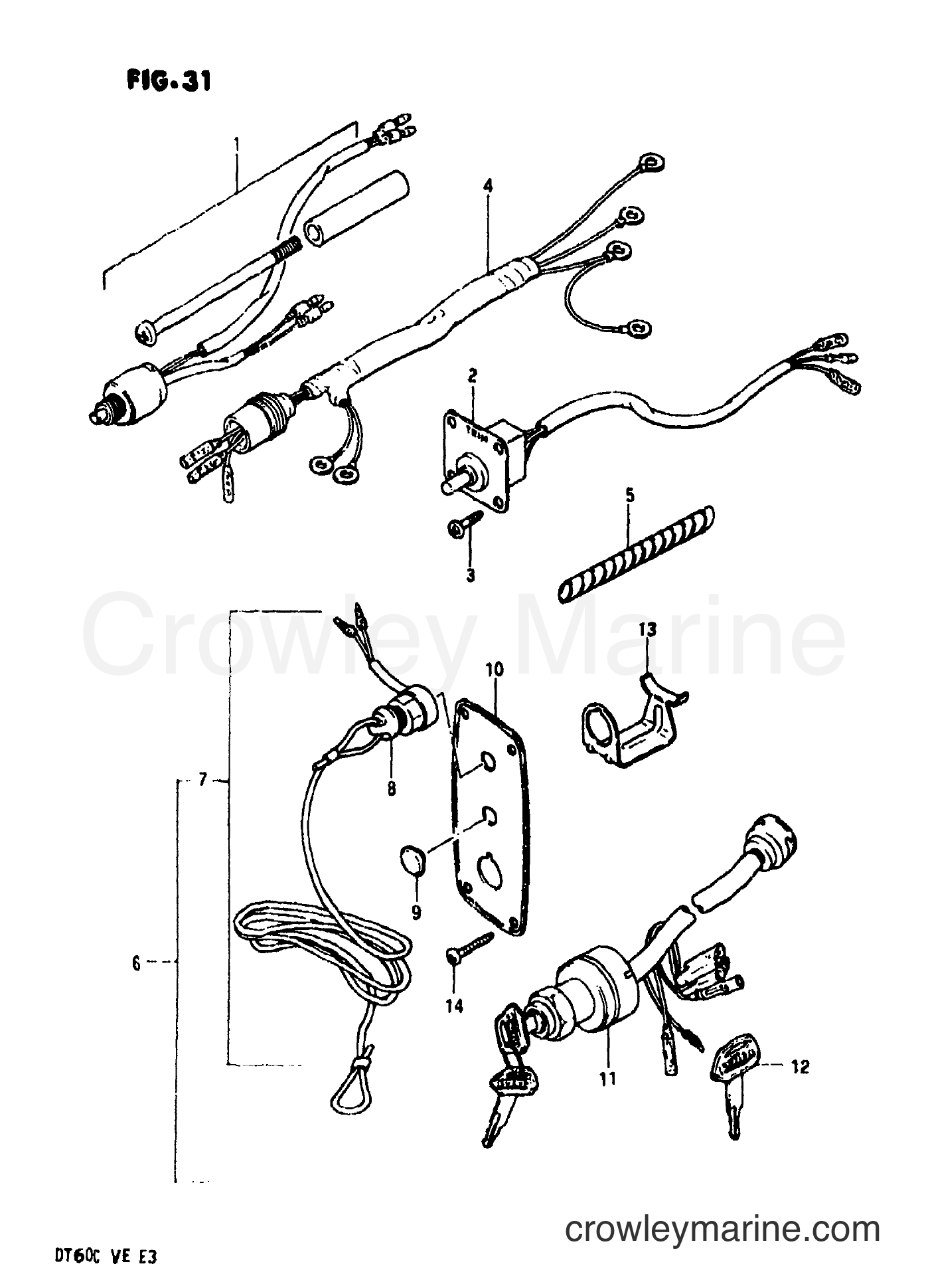 Suzuki Marine DT60 - ELECTRICAL (2)