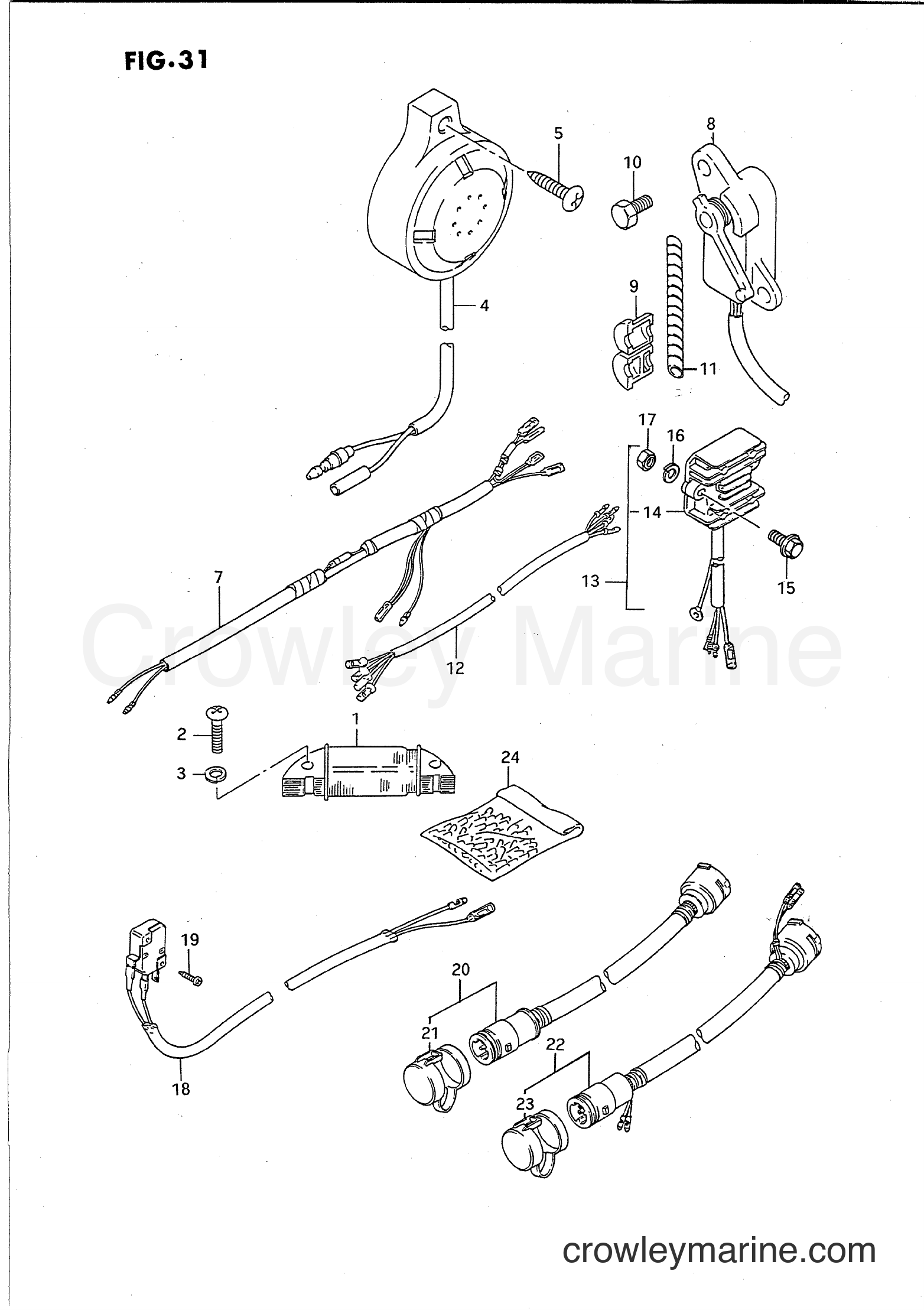 Suzuki Marine PU85 - OPT : ELECTRICAL