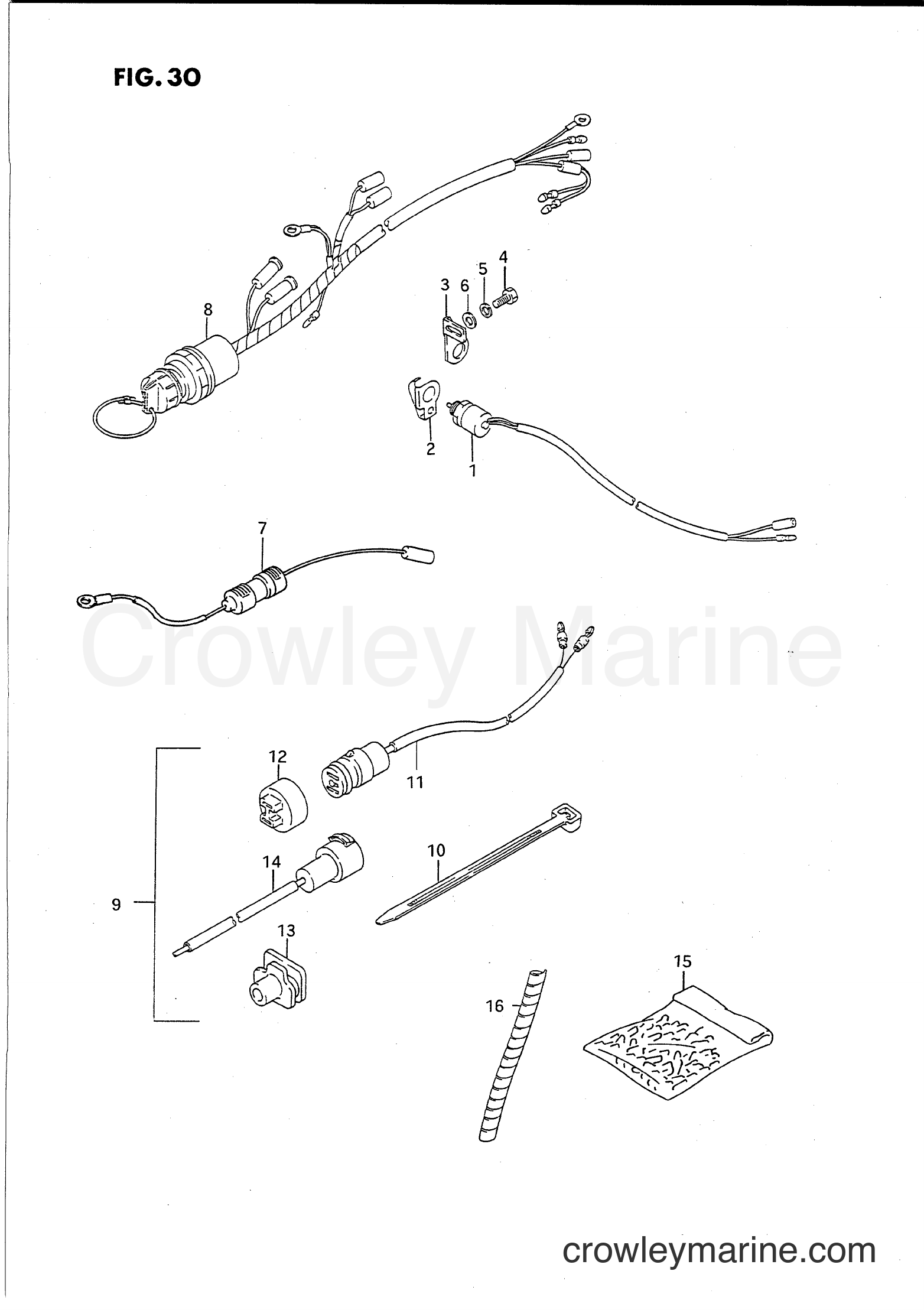 Suzuki Marine PU40 - OPT : ELECTRICAL (2)