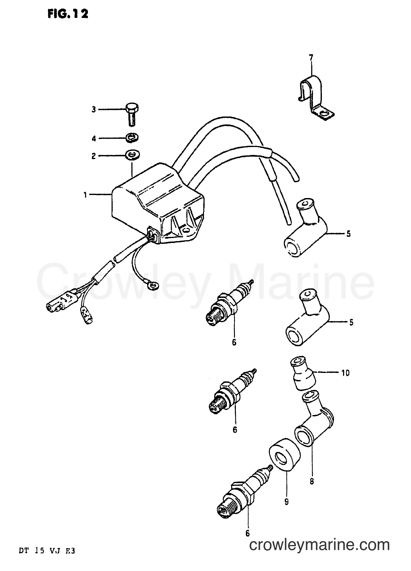 Suzuki Marine DT15 - IGNITION