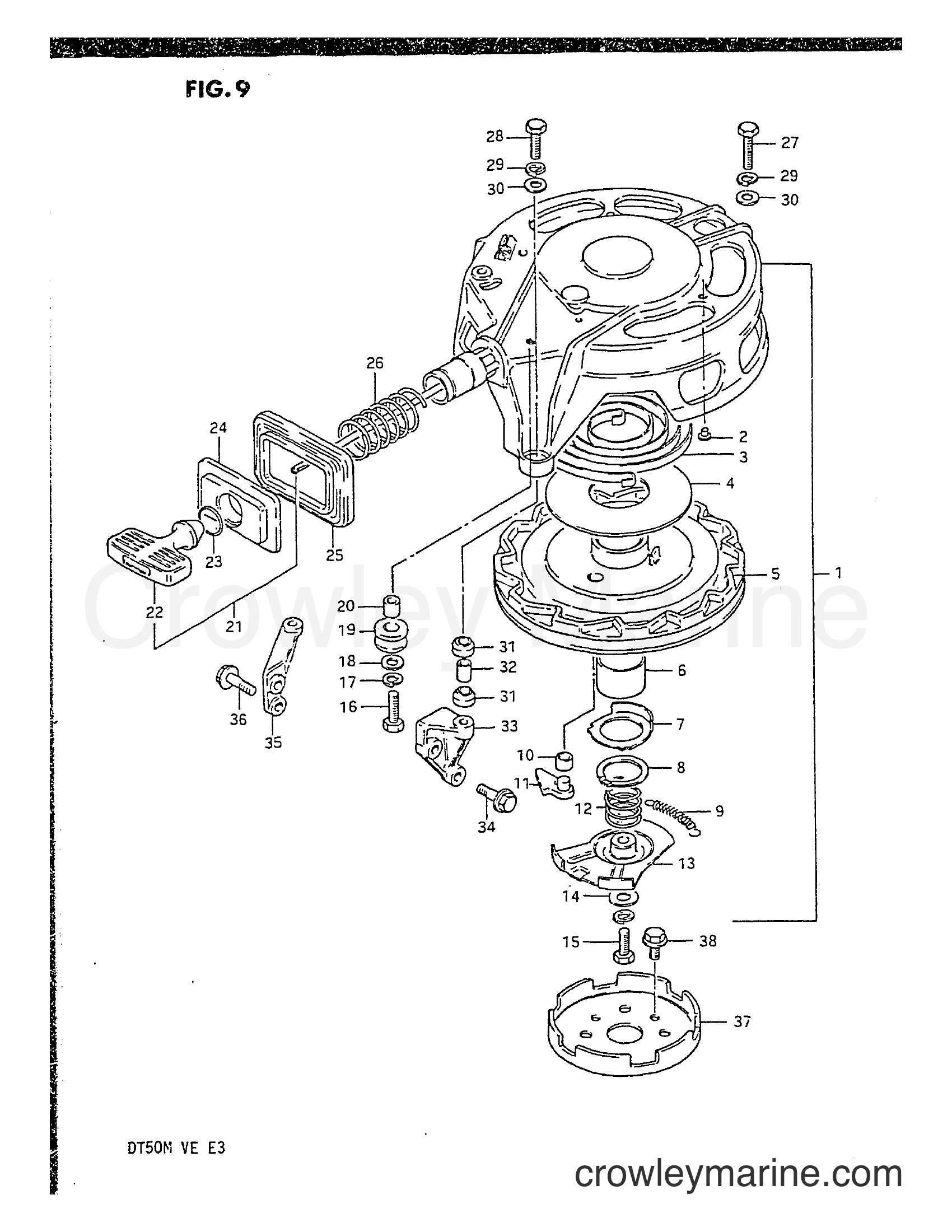Suzuki Marine DT50M - STARTER (DT50M)