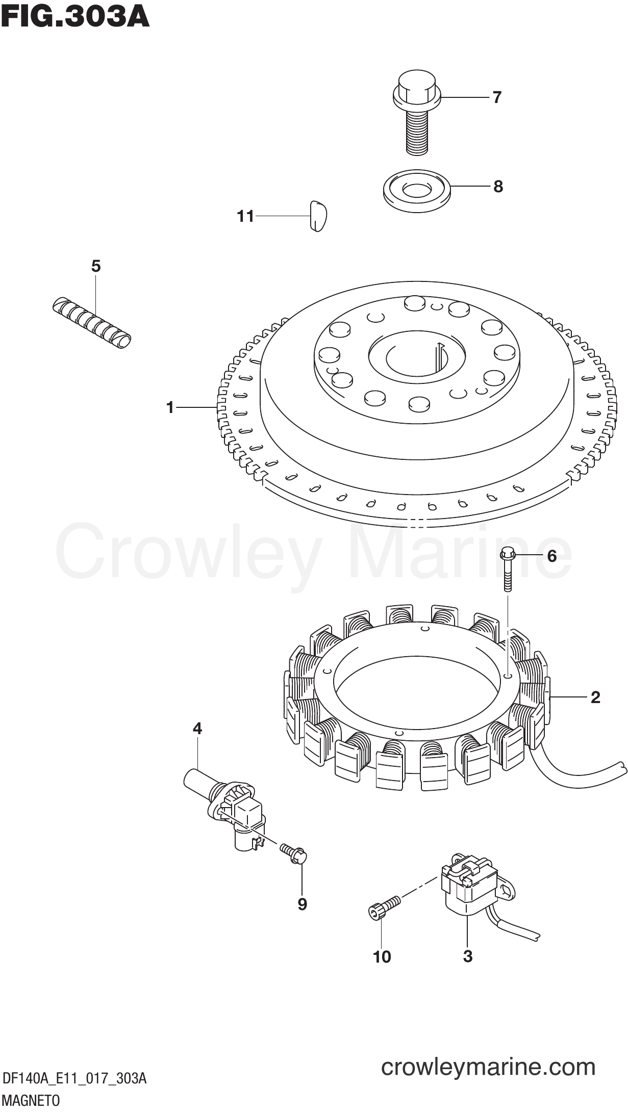 Suzuki Marine DF115AST 710001~ - MAGNETO