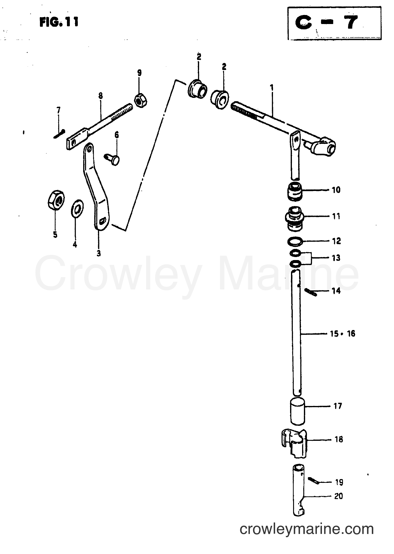Suzuki Marine DT65 - CLUTCH