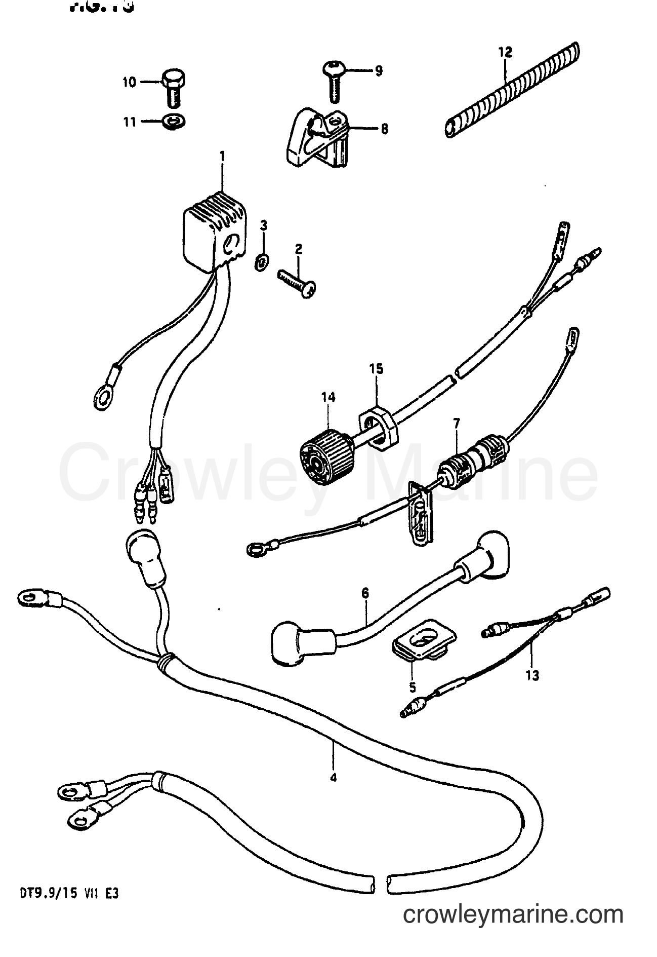 Suzuki Marine DT15 - ELECTRICAL (1)
